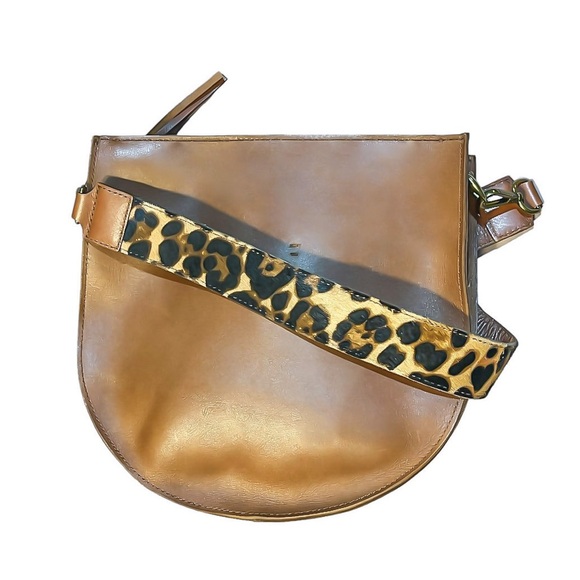 Madewell The Transport Saddlebag - Leopard Calf Hair Edition - Picture 4 of 13